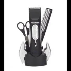 TONDEUSE A CHEVEUX SANS FIL LAME ACIER INOX AVEC ACCESSOIRES