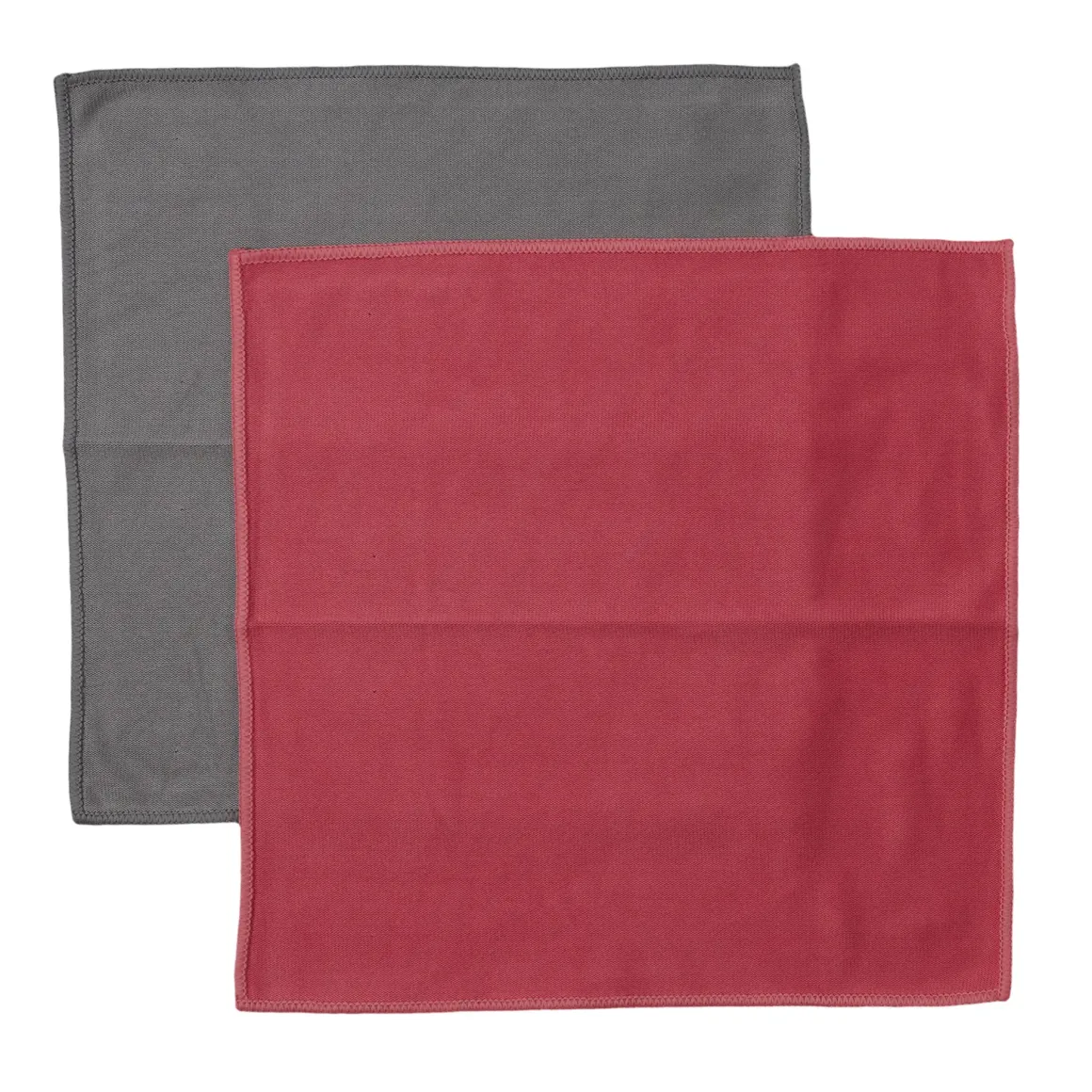 TORCHON MICROFIBRE ESSUIE VERRE 30X30CM X2