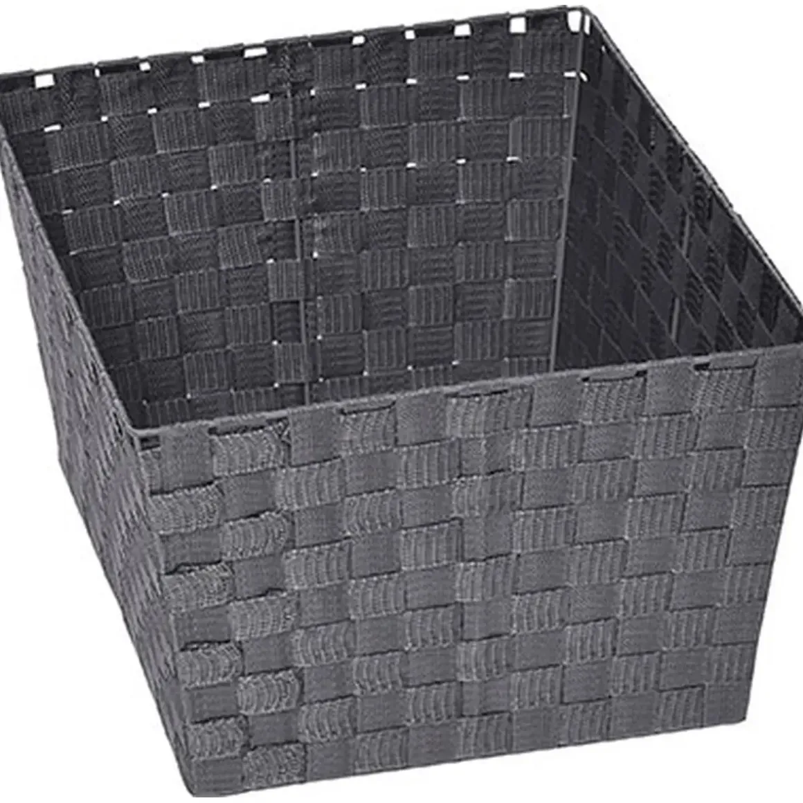 TRES GRANDE PANIERE DRESSING EVASEE EN POLYESTER GRIS
