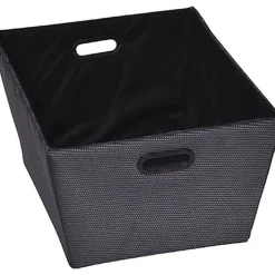 TRES GRANDE PANIERE DRESSING EVASEE EN POLYESTER AVEC DEUX P
