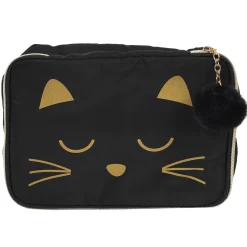 TROUSSE DE TOILETTE CHAT 26X19CM