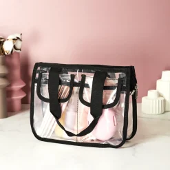 TROUSSE DE TOILETTE TRANSPARENTE