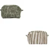TROUSSE VERTE TAUPE D.21X8X15CM