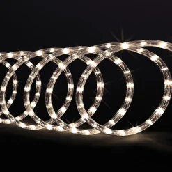 TUBE ELECTRIQUE EXTERIEUR A LED 10M BLANC CHAUD