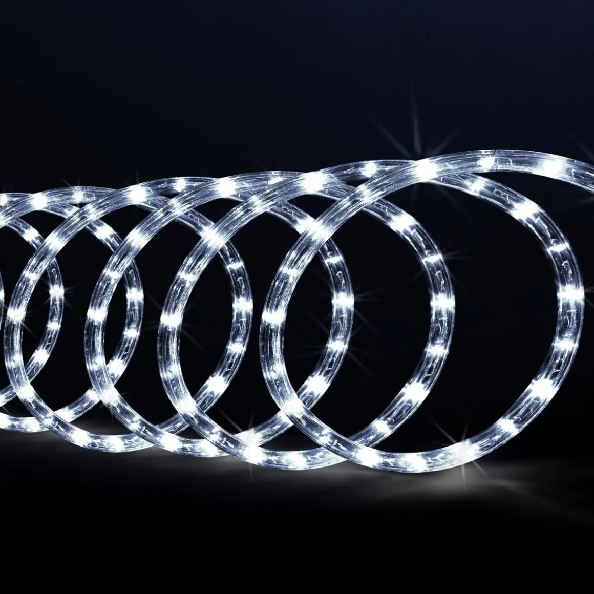 TUBE ELECTRIQUE EXTERIEUR A LED 10M BLANC FROID
