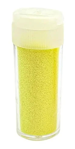 TUBE PAILLETTES BIODEGRADABLES JAUNE X9G