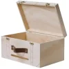 URNE VALISETTE BOIS 30X20X15CM