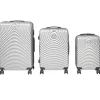 VALISE ARGENT 95L 28X49X78CM
