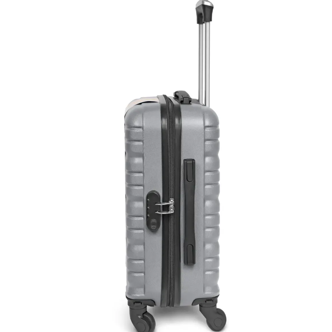 VALISE CABINE KINSTON ARGENTE 50X36X20CM