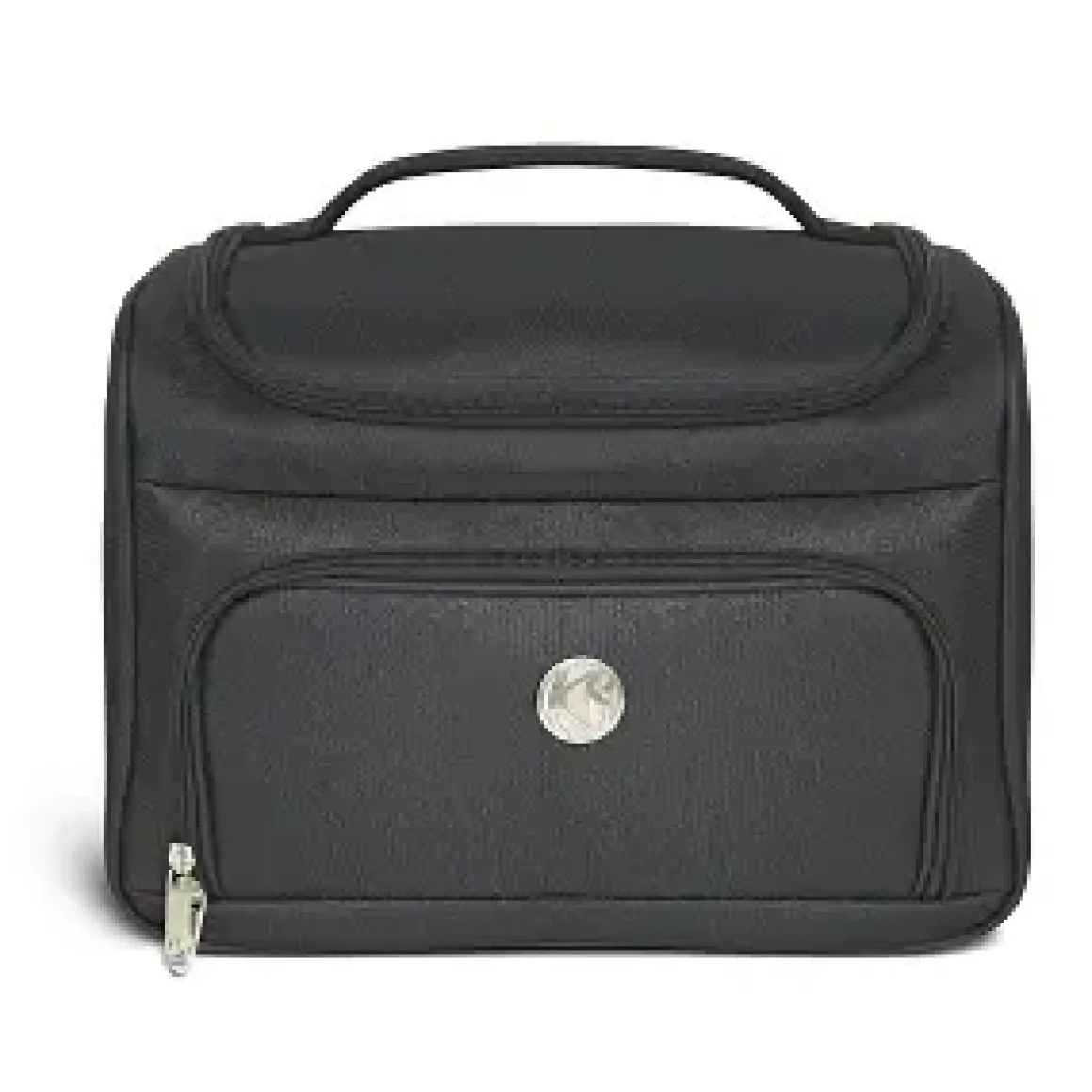 VANITYS TEXTILE MULTIPOCHES ZIPPEES NOIR GM 24X34X26 CM