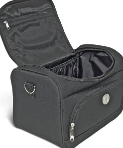 VANITYS TEXTILE MULTIPOCHES ZIPPEES NOIR MM 21X31X25 CM