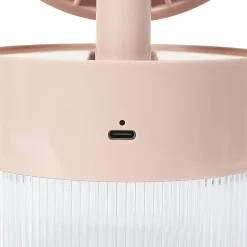 VENTILATEUR BRUMISATEUR USB LED ORIENTABLE