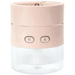 VENTILATEUR BRUMISATEUR USB LED ORIENTABLE