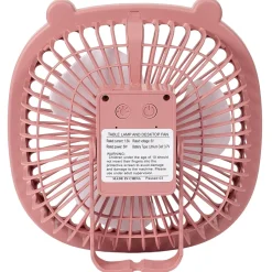 VENTILATEUR LED RECHARGEABLE USB 2 EN 1 KAWAII