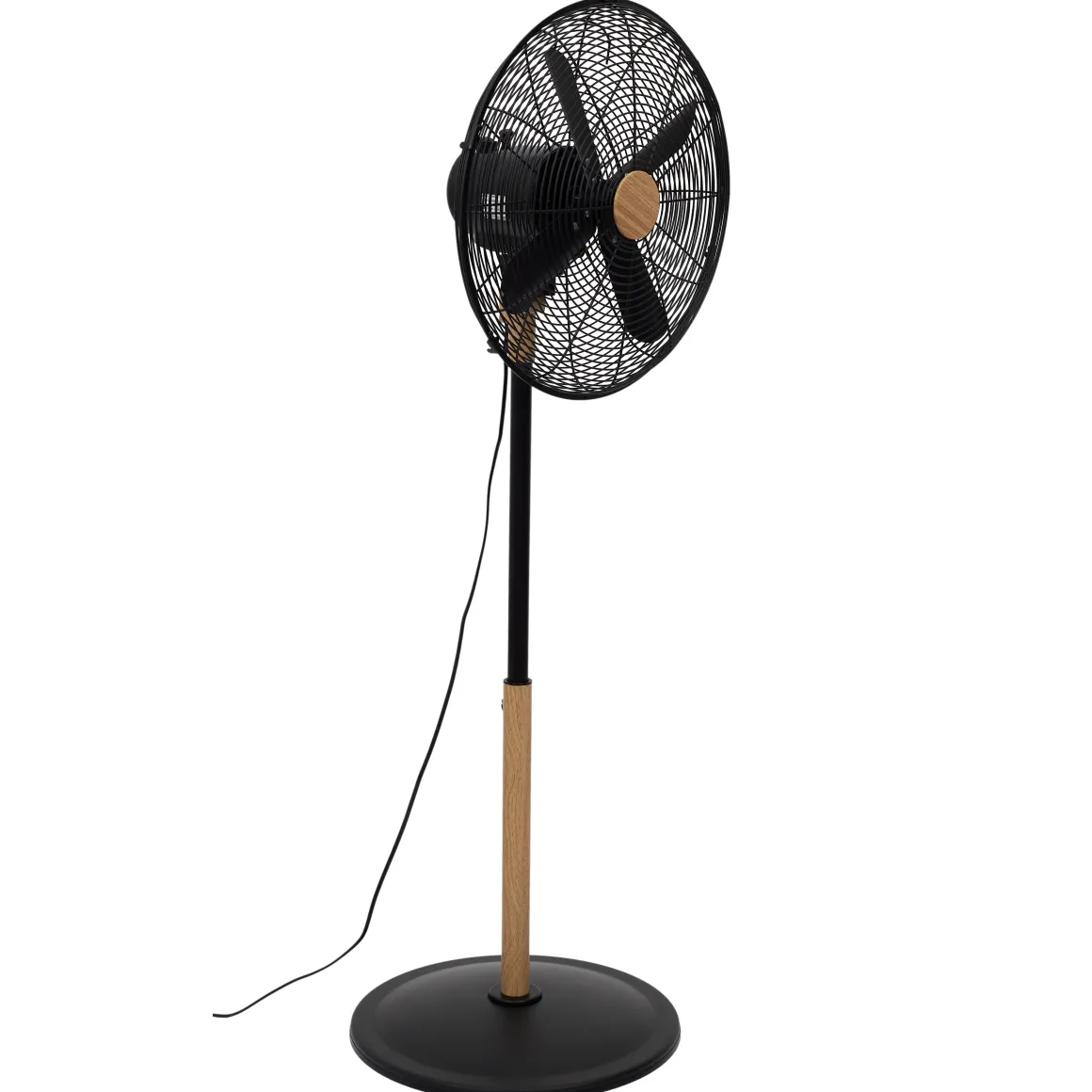 VENTILATEUR SUR PIED DIA40CM NOIR