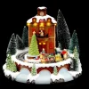VILLAGE DE NOEL GARE ET TRAIN 18LEDS